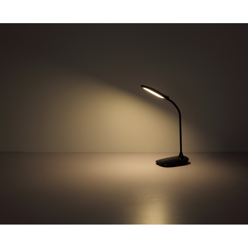 Globo - LED Stmívatelná dotyková stolní lampa LED/9W/230V 3000K/4000K/6500K CRI 90 černá