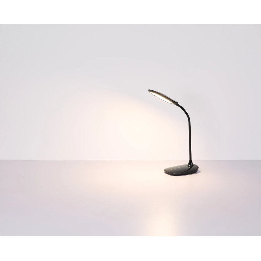 Globo - LED Stmívatelná dotyková stolní lampa LED/9W/230V 3000K/4000K/6500K CRI 90 černá