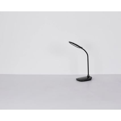 Globo - LED Stmívatelná dotyková stolní lampa LED/9W/230V 3000K/4000K/6500K CRI 90 černá
