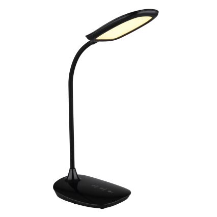 Globo - LED Stmívatelná dotyková stolní lampa LED/9W/230V 3000K/4000K/6500K CRI 90 černá
