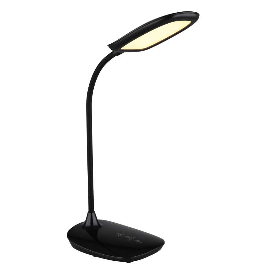 Globo - LED Stmívatelná dotyková stolní lampa LED/9W/230V 3000K/4000K/6500K CRI 90 černá