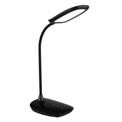 Globo - LED Stmívatelná dotyková stolní lampa LED/9W/230V 3000K/4000K/6500K CRI 90 černá