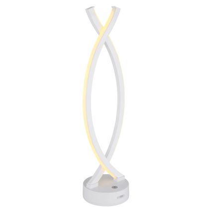 Globo - LED Stmívatelná dotyková stolní lampa LED/1W/3,7V 3000K 1800 mAh USB bílá