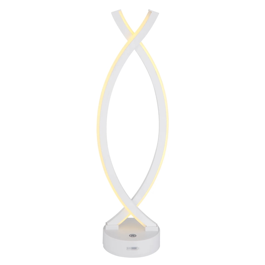 Globo - LED Stmívatelná dotyková stolní lampa LED/1W/3,7V 3000K 1800 mAh USB bílá