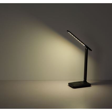 Globo - LED Stmívatelná dotyková stolní lampa LED/3W/5V 2800/4000/6500K 1800 mAh černá