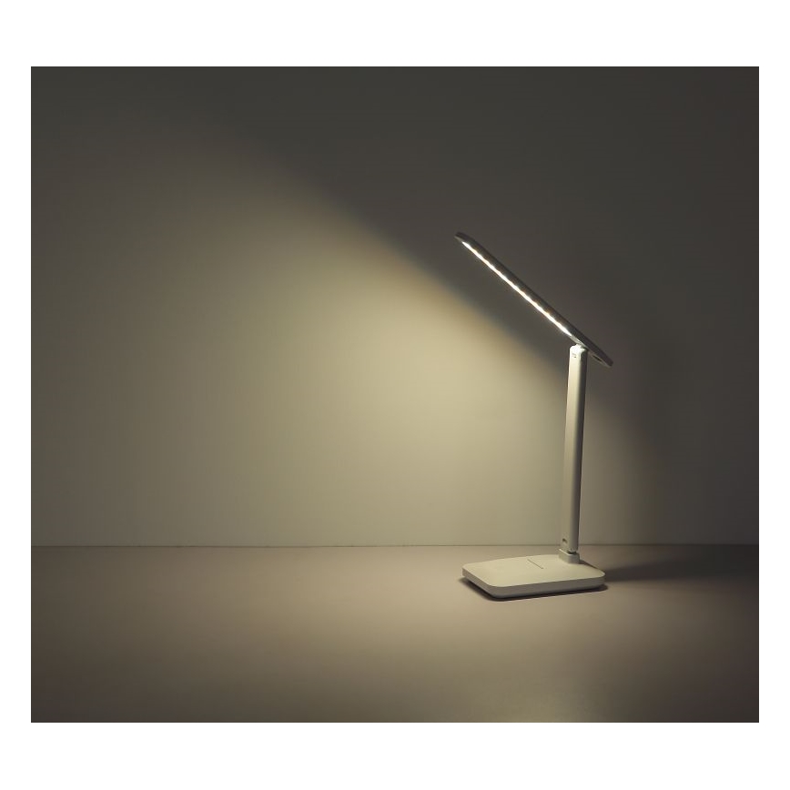 Globo - LED Stmívatelná dotyková nabíjecí stolní lampa LED/3W/5V 2800/4000/6500K 1800 mAh bílá