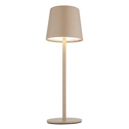 Globo - LED Stmívatelná venkovní dotyková stolní lampa LED/2W/5V 3000/4000/6000K 2200 mAh IP44 krémová