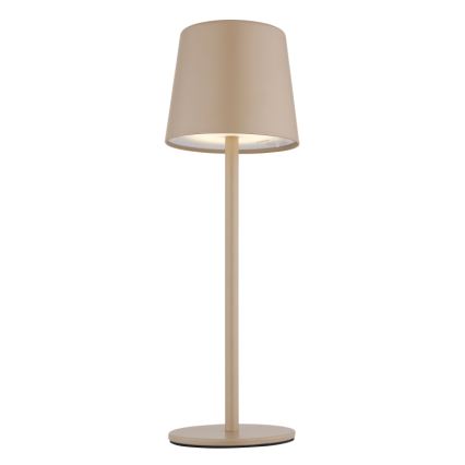 Globo - LED Stmívatelná venkovní dotyková stolní lampa LED/2W/5V 3000/4000/6000K 2200 mAh IP44 krémová