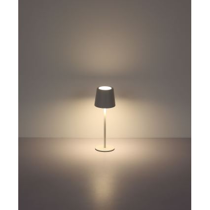 Globo - LED Stmívatelná venkovní dotyková stolní lampa LED/2W/5V 3000/4000/6000K 2200 mAh IP44 bílá