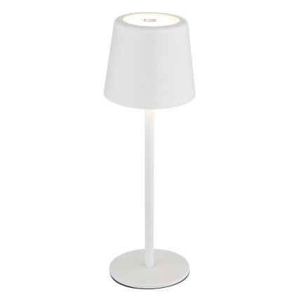 Globo - LED Stmívatelná venkovní dotyková stolní lampa LED/2W/5V 3000/4000/6000K 2200 mAh IP44 bílá