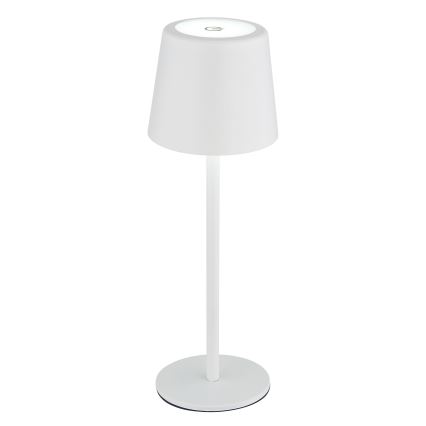 Globo - LED Stmívatelná venkovní dotyková stolní lampa LED/2W/5V 3000/4000/6000K 2200 mAh IP44 bílá