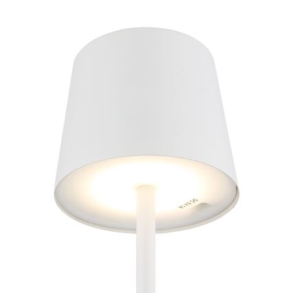 Globo - LED Stmívatelná venkovní dotyková stolní lampa LED/2W/5V 3000/4000/6000K 2200 mAh IP44 bílá