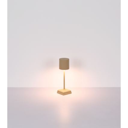 Globo - LED Stmívatelná dotyková nabíjecí stolní lampa LED/1,5W/5V 2200 mAh béžová