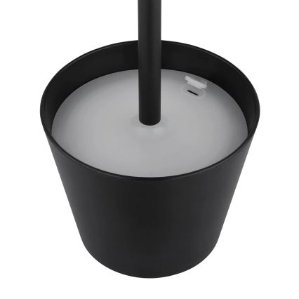 Globo - LED Stmívatelná dotyková nabíjecí venkovní stolní lampa 3v1 LED/3W/5V 3000/4000/5000K IP54 1800 mAh černá