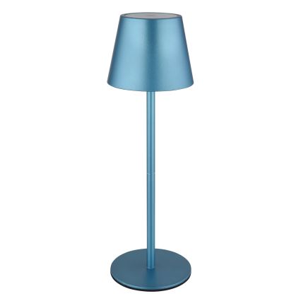 Globo - LED Stmívatelná dotyková nabíjecí venkovní stolní lampa 3v1 LED/3W/5V 3000/4000/5000K IP54 1800 mAh modrá