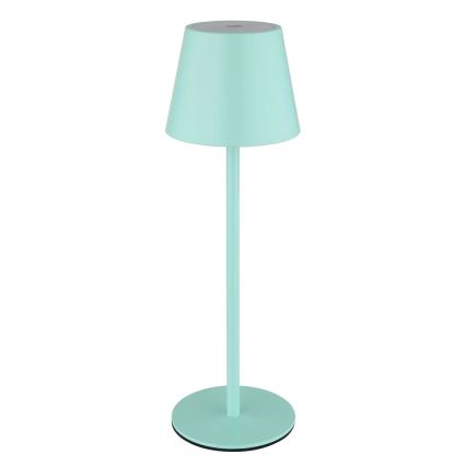 Globo - LED Stmívatelná dotyková nabíjecí venkovní stolní lampa 3v1 LED/3W/5V 3000/4000/5000K IP54 1800 mAh mátově zelená
