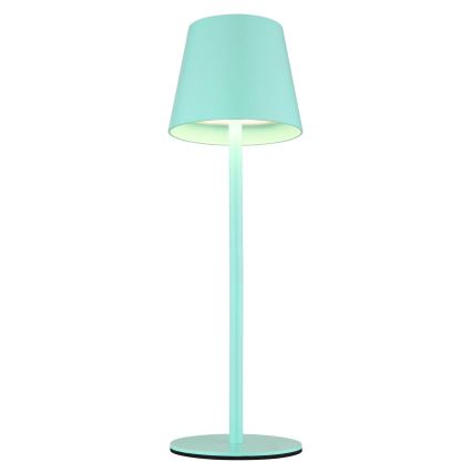 Globo - LED Stmívatelná dotyková nabíjecí venkovní stolní lampa 3v1 LED/3W/5V 3000/4000/5000K IP54 1800 mAh mátově zelená