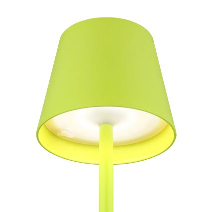 Globo - LED Stmívatelná dotyková nabíjecí venkovní stolní lampa 3v1 LED/3W/5V 3000/4000/5000K IP54 1800 mAh zelená