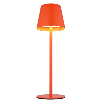 Globo - LED Stmívatelná dotyková nabíjecí venkovní stolní lampa 3v1 LED/3W/5V 3000/4000/5000K IP54 1800 mAh červená