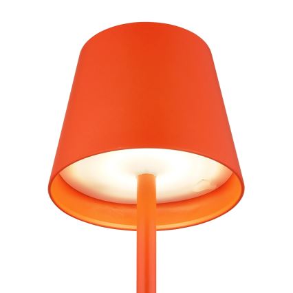 Globo - LED Stmívatelná dotyková nabíjecí venkovní stolní lampa 3v1 LED/3W/5V 3000/4000/5000K IP54 1800 mAh červená