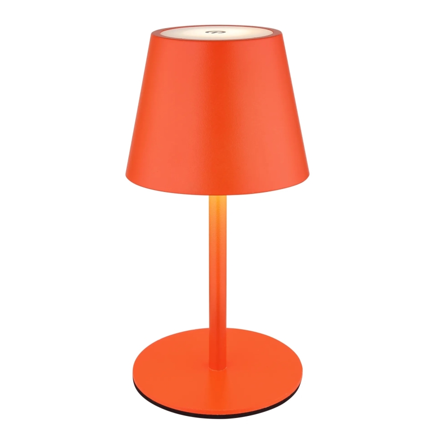 Globo - LED Stmívatelná dotyková nabíjecí venkovní stolní lampa 3v1 LED/3W/5V 3000/4000/5000K IP54 1800 mAh červená