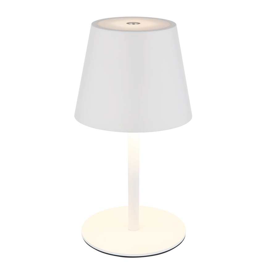 Globo - LED Stmívatelná dotyková nabíjecí venkovní stolní lampa 3v1 LED/3W/5V 3000/4000/5000K IP54 1800 mAh bílá