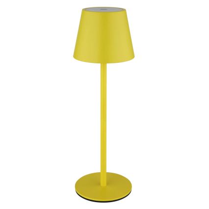 Globo - LED Stmívatelná dotyková nabíjecí venkovní stolní lampa 3v1 LED/3W/5V 3000/4000/5000K IP54 1800 mAh žlutá