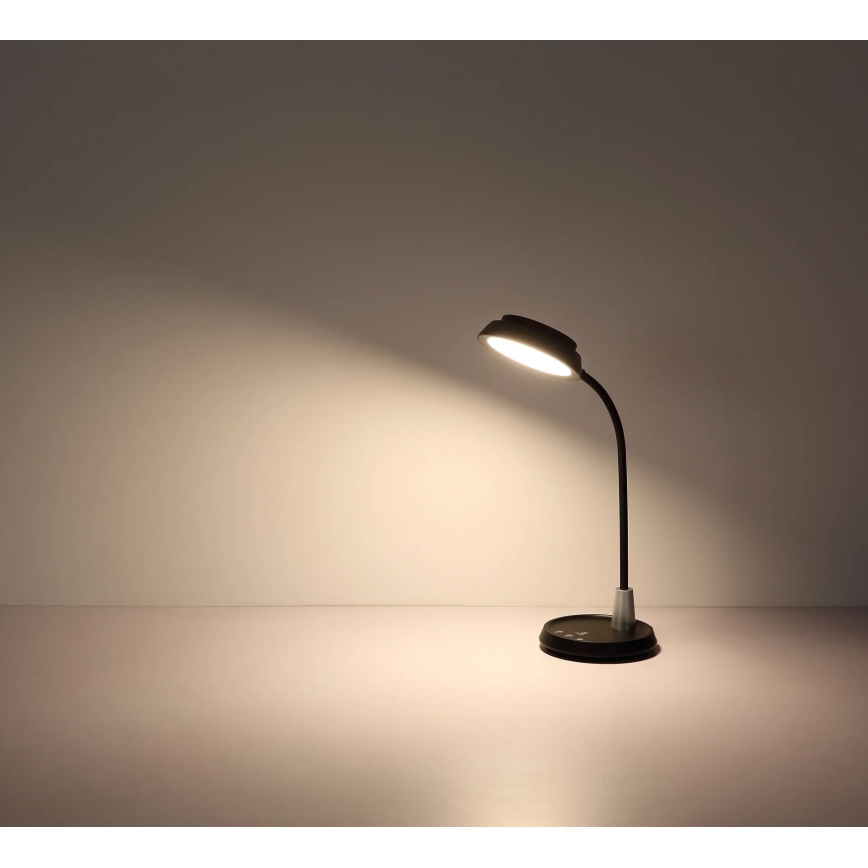 Globo - LED Stmívatelná dotyková stolní lampa LED/12W/230V 3000/4000/6500K černá