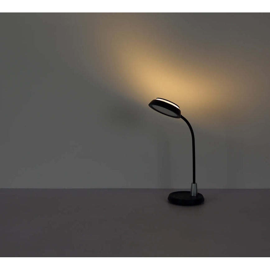 Globo - LED Stmívatelná dotyková stolní lampa LED/12W/230V 3000/4000/6500K černá