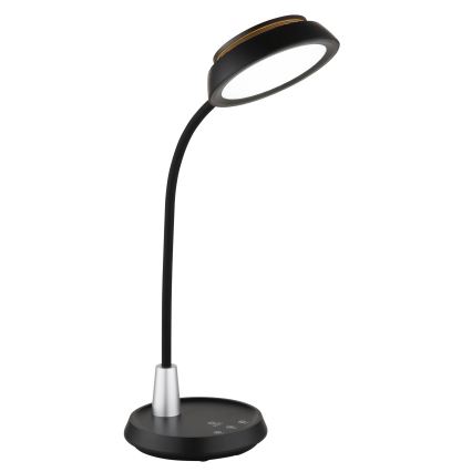 Globo - LED Stmívatelná dotyková stolní lampa LED/12W/230V 3000/4000/6500K černá