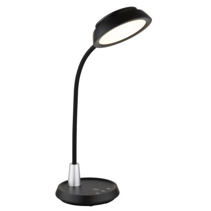 Globo - LED Stmívatelná dotyková stolní lampa LED/12W/230V 3000/4000/6500K černá