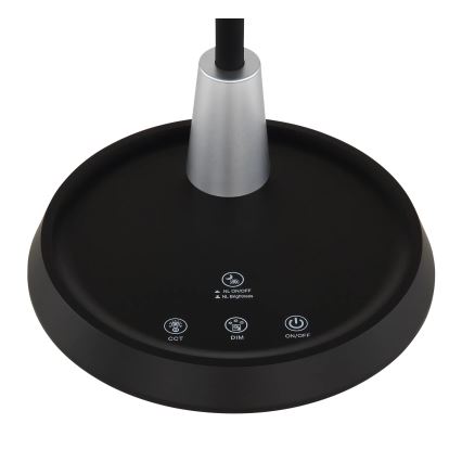 Globo - LED Stmívatelná dotyková stolní lampa LED/12W/230V 3000/4000/6500K černá