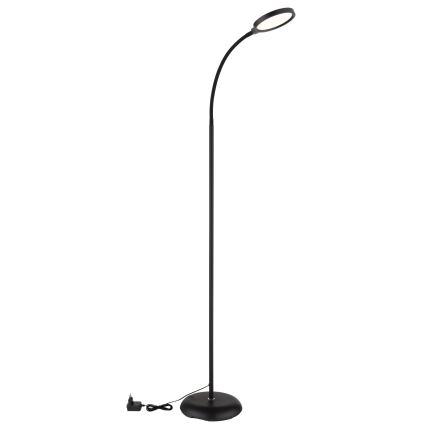 Globo - LED Stmívatelná dotyková stojací lampa LED/8W/230V 2700K/4000K/6500K černá