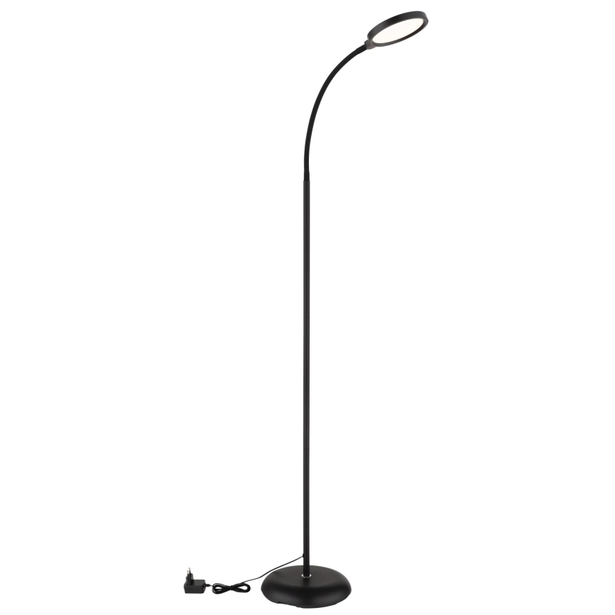 Globo - LED Stmívatelná dotyková stojací lampa LED/8W/230V 2700K/4000K/6500K černá
