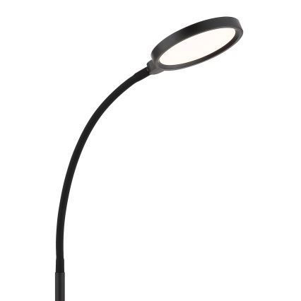 Globo - LED Stmívatelná dotyková stojací lampa LED/8W/230V 2700K/4000K/6500K černá