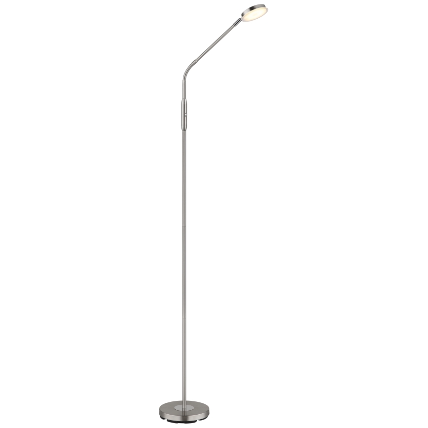 Globo - LED Stmívatelná dotyková stojací lampa LED/6,5W/230V 2700/3350/4000K matný chrom