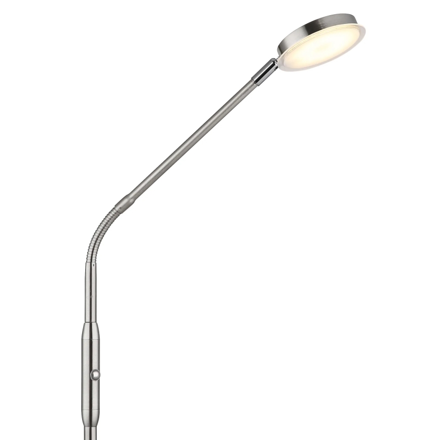 Globo - LED Stmívatelná dotyková stojací lampa LED/6,5W/230V 2700/3350/4000K matný chrom