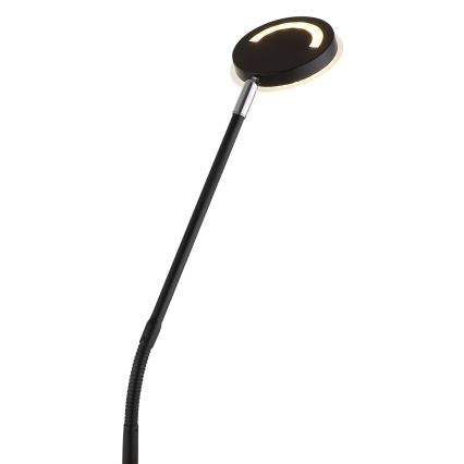 Globo - LED Stmívatelná dotyková stojací lampa LED/6,5W/230V 2700/3350/4000K černá