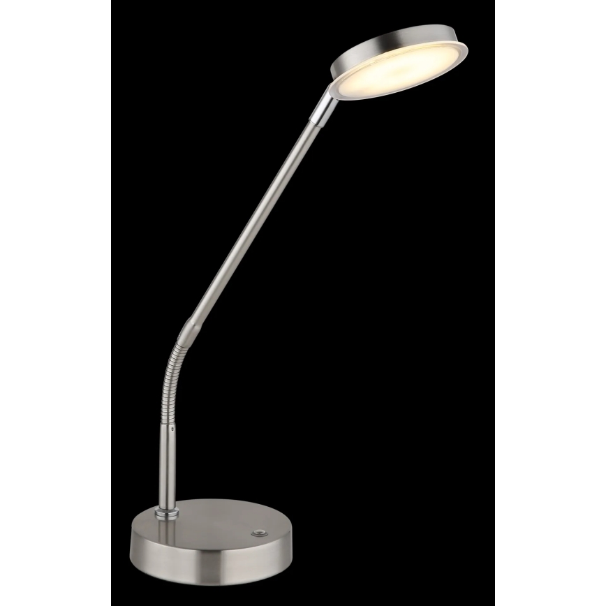 Globo - LED Stmívatelná dotyková stolní lampa LED/6,5W/230V 2700/3350/4000K matný chrom