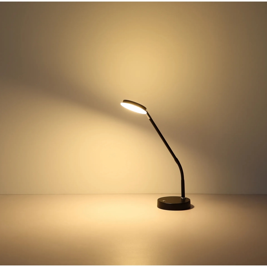 Globo - LED Stmívatelná dotyková stolní lampa LED/6,5W/230V 2700/3350/4000K černá