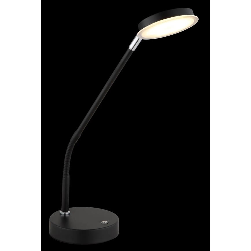 Globo - LED Stmívatelná dotyková stolní lampa LED/6,5W/230V 2700/3350/4000K černá