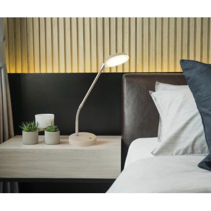 Globo - LED Stmívatelná dotyková stolní lampa LED/6,5W/230V 2700/3350/4000K béžová