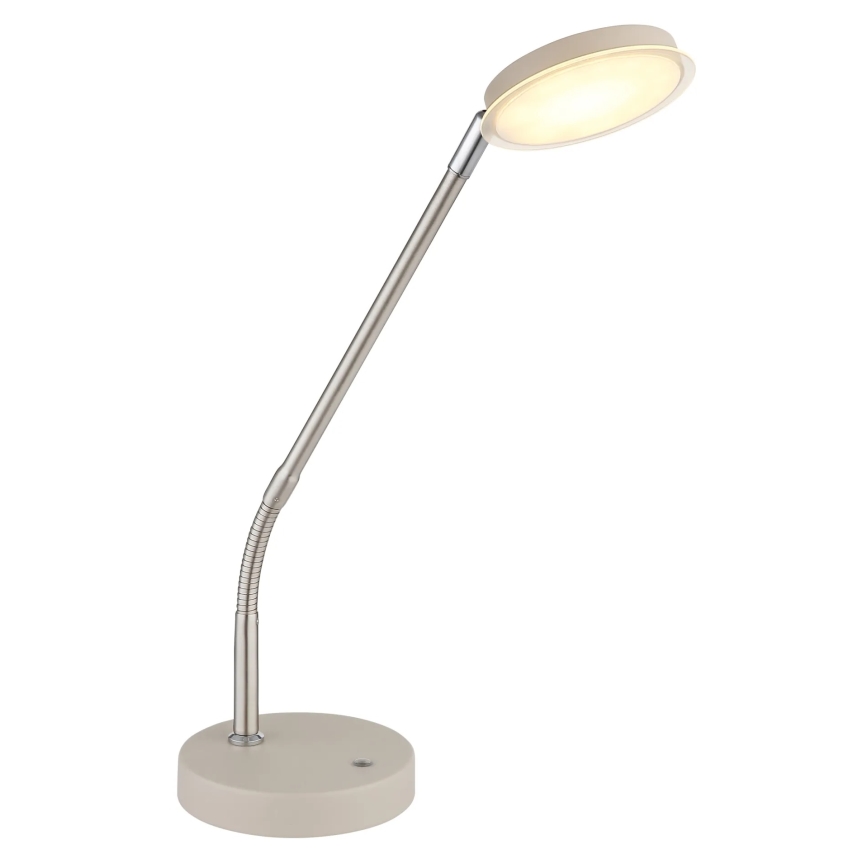 Globo - LED Stmívatelná dotyková stolní lampa LED/6,5W/230V 2700/3350/4000K béžová