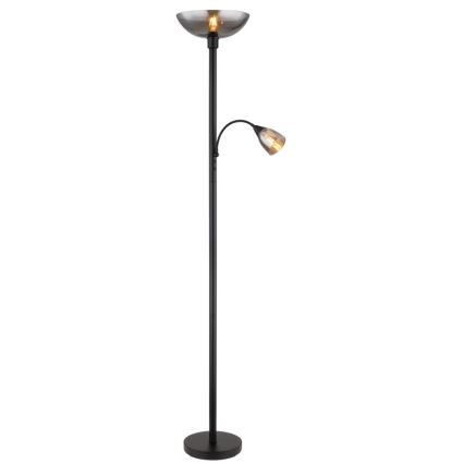 Globo - Stojací lampa 1xE27/60W/230V + 1xE14/40W