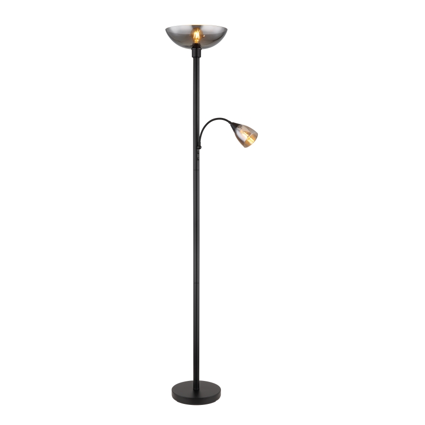 Globo - Stojací lampa 1xE27/60W/230V + 1xE14/40W