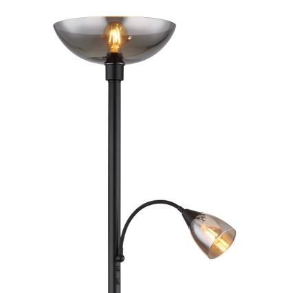 Globo - Stojací lampa 1xE27/60W/230V + 1xE14/40W