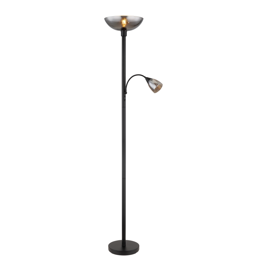Globo - Stojací lampa 1xE27/60W/230V + 1xE14/40W