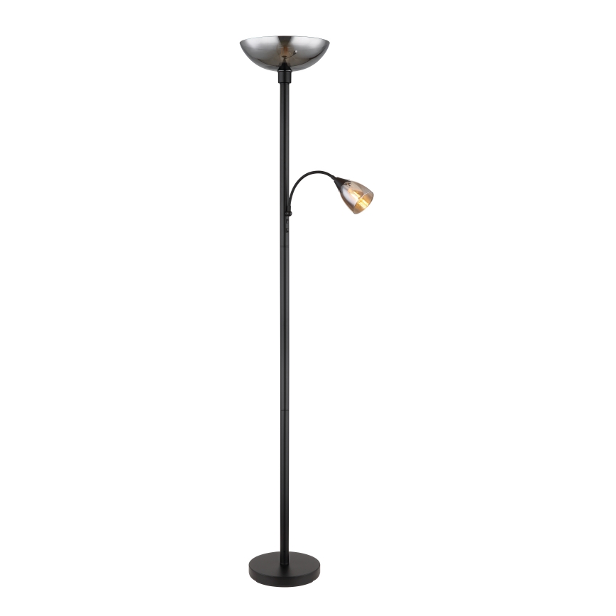 Globo - Stojací lampa 1xE27/60W/230V + 1xE14/40W
