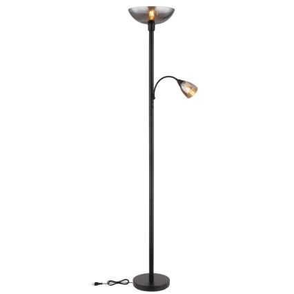 Globo - Stojací lampa 1xE27/60W/230V + 1xE14/40W