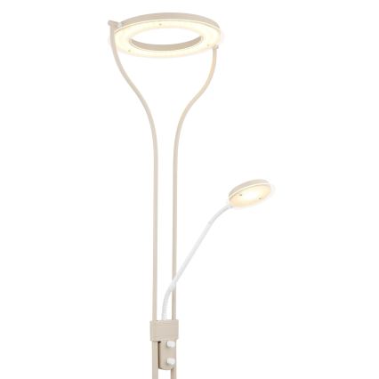 Globo - LED Stmívatelná stojací lampa LED/20W/230V + LED/4W 3000K